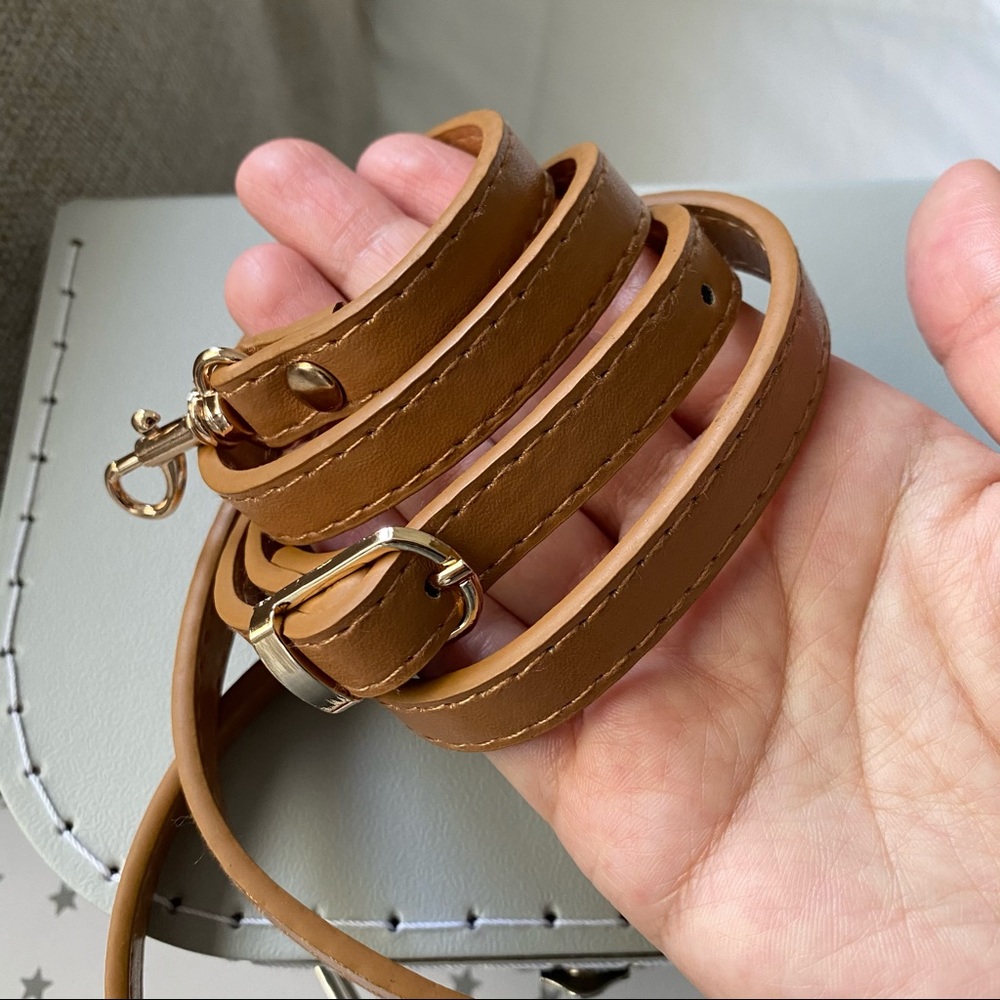 Patina Crossbody Vegan Leather Strap Replacement For Louis Vuitton Croisette - Picture 5 of 9